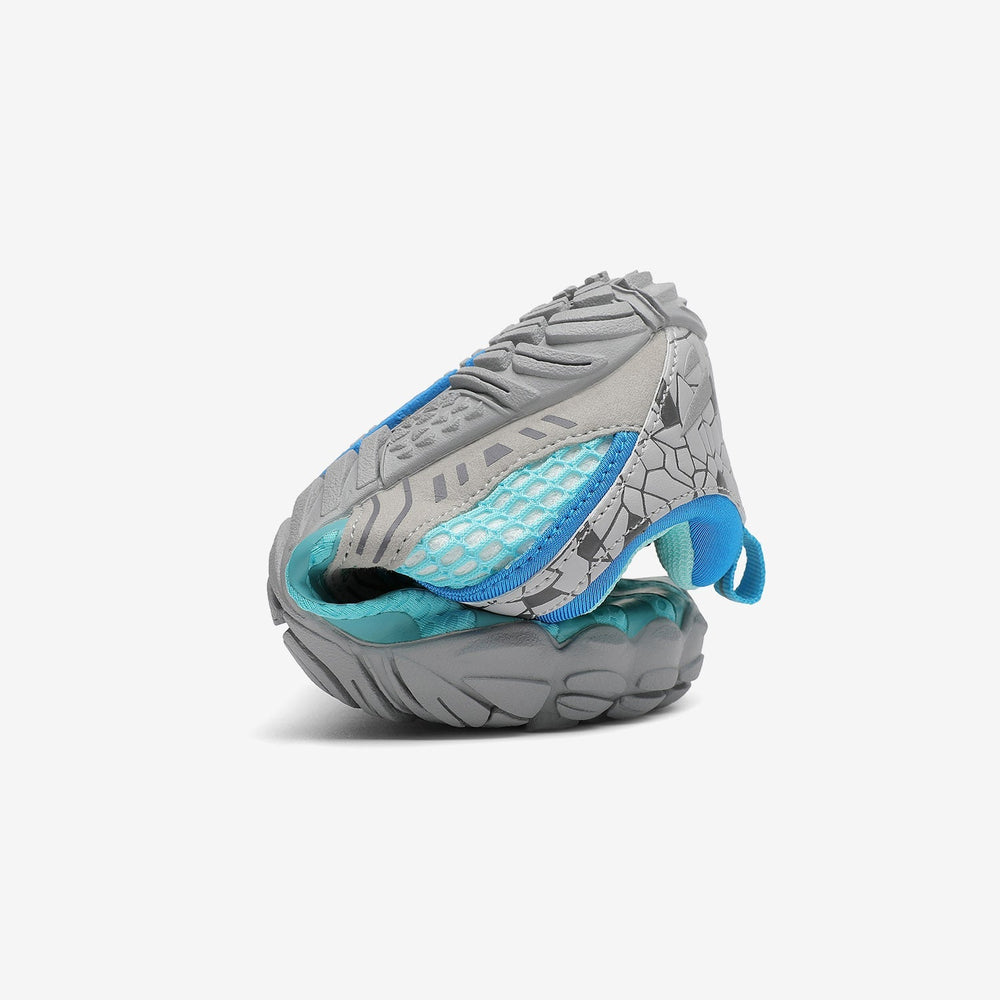 Folded tennis shoes barefoot zero drop sole, wide toe box, 4mm sole Saguaro Vitality Ⅰ sky blue for kids