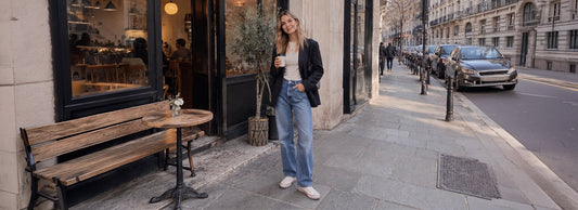 Everyday outfit inspiration featuring barefoot shoes for casual street style