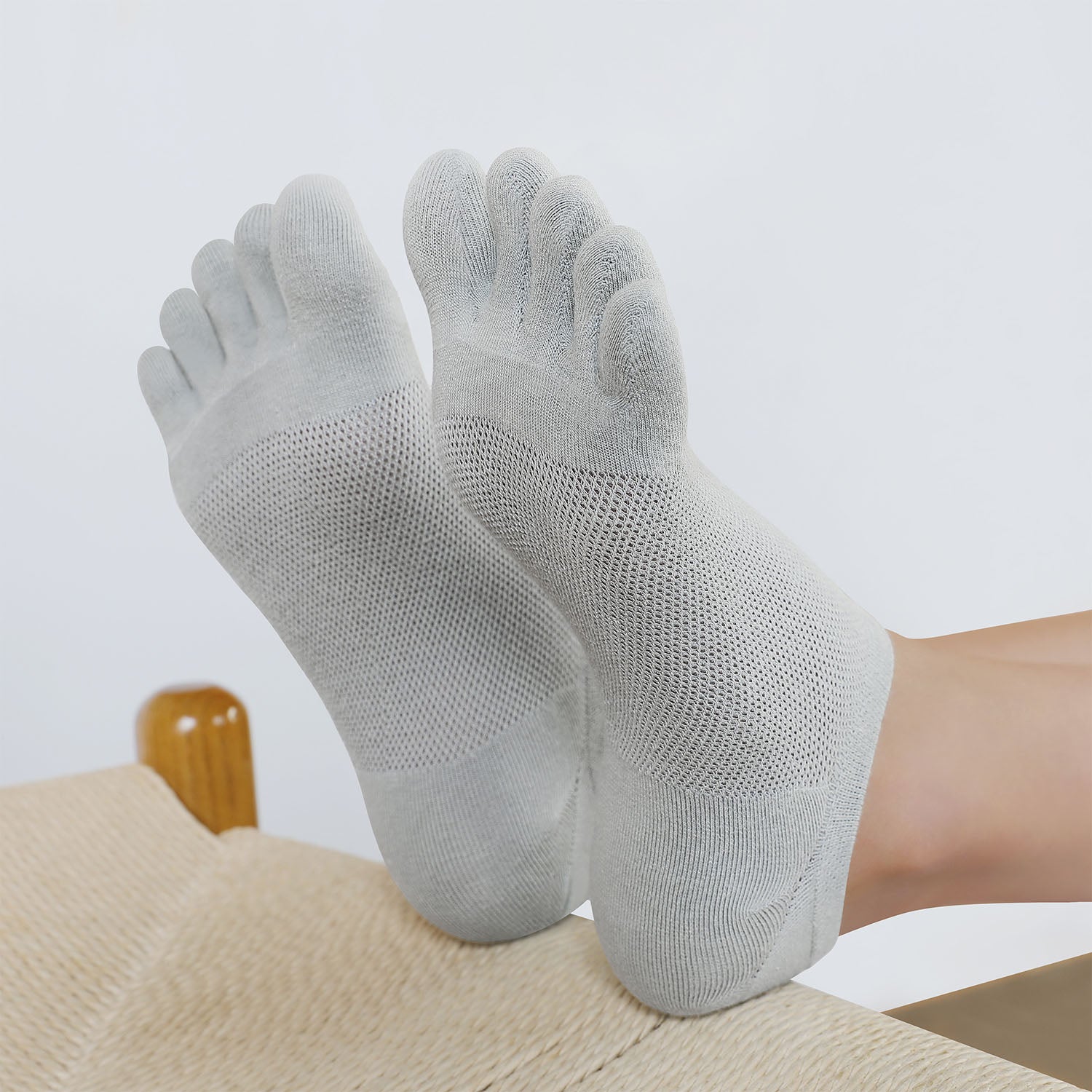 Toe Socks No Show - 5 Pairs