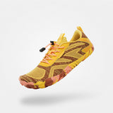 Trainers breathable Active II Yellow 4mm anatomical toe box Adults-Saguaro