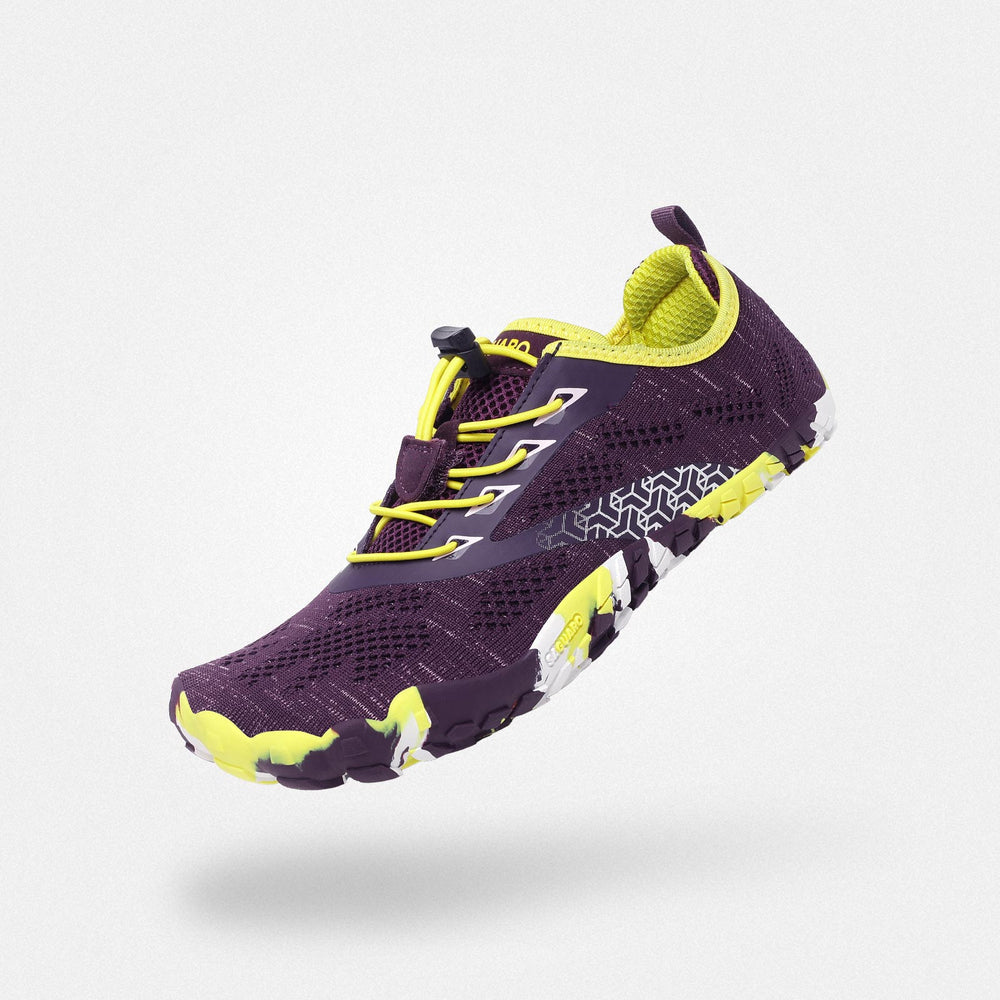 Gym shoes barefoot zero drop sole, wide toe box, 4mm sole Saguaro Smart II magenta for adults