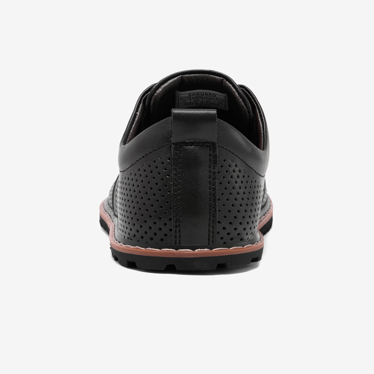 flexible zero drop leather barefoot shoes