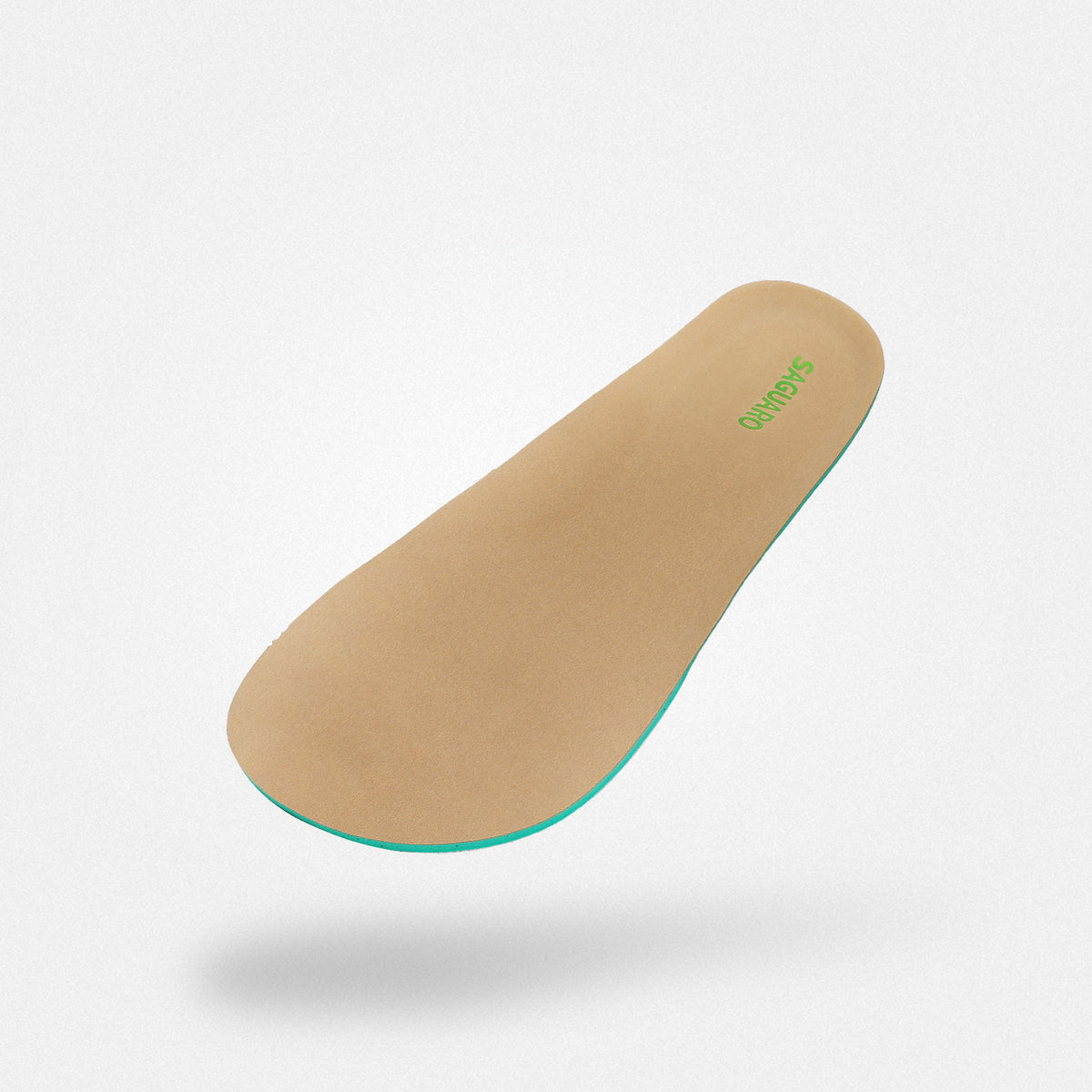 microfiber barefoot shoe insoles washable odor-resistant kids footbed Saguaro