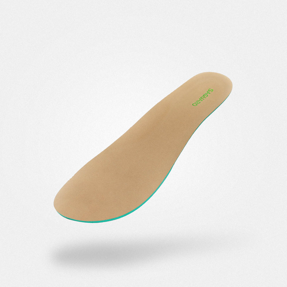 microfiber barefoot shoe insoles washable odor-resistant adult footbed Saguaro