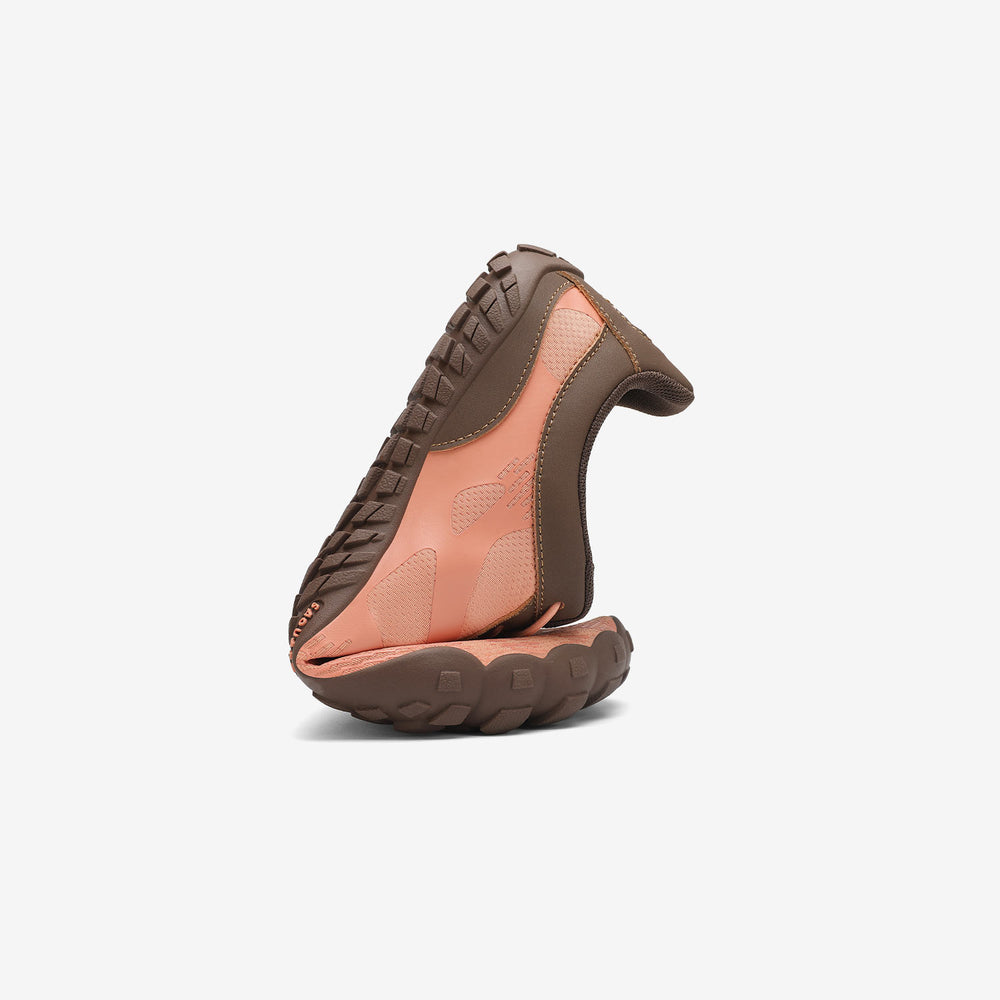 Folded wide width shoes barefoot zero drop sole, breathable upper, 4mm sole Saguaro Vitality III pink for adults