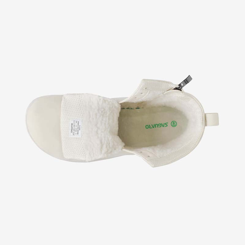 Ambition II - Winter Barefoot Boots - Beige/Light Gray
